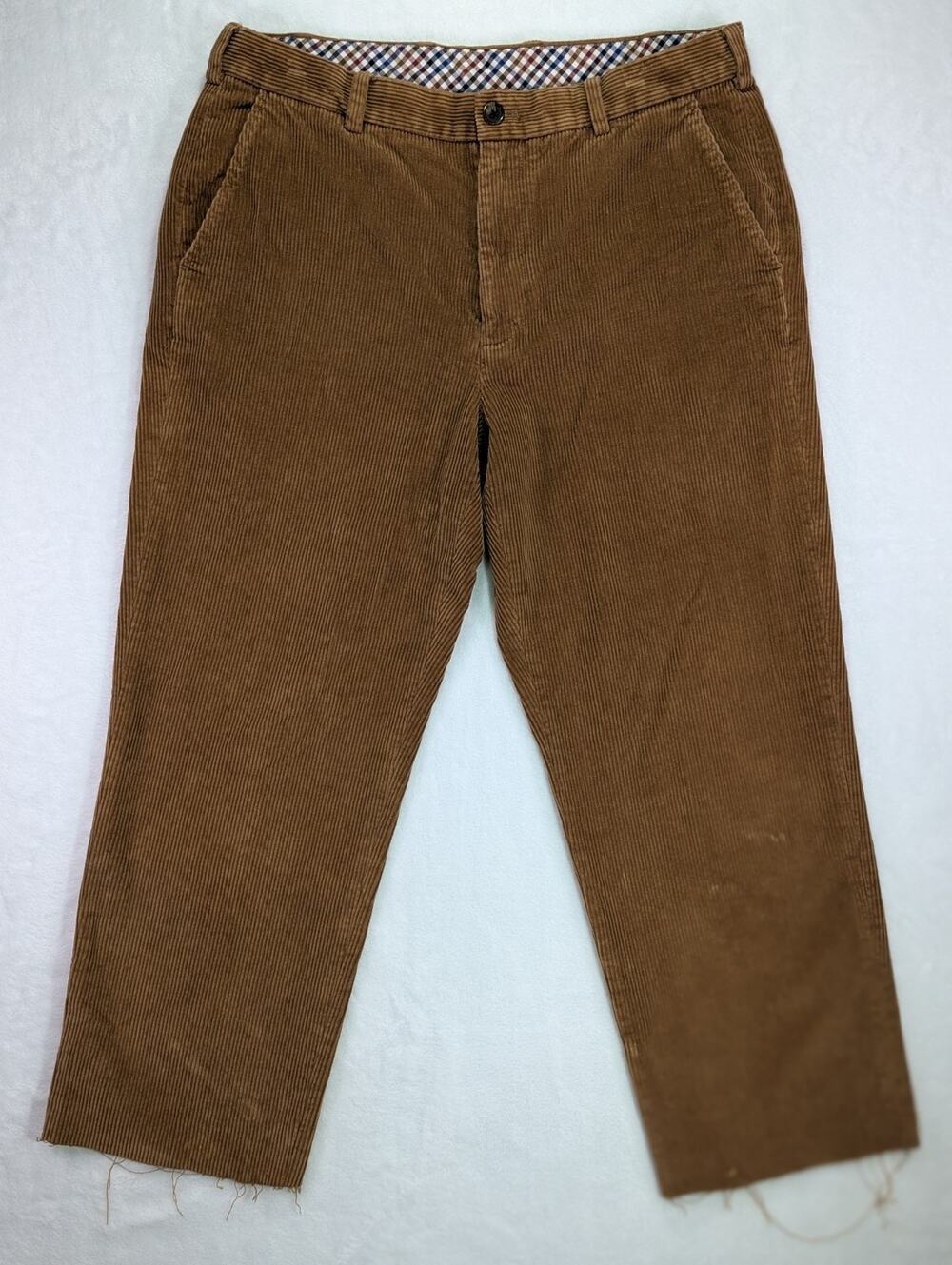 Brooks Brothers Corduroy Raw Hem Chinos 35x26